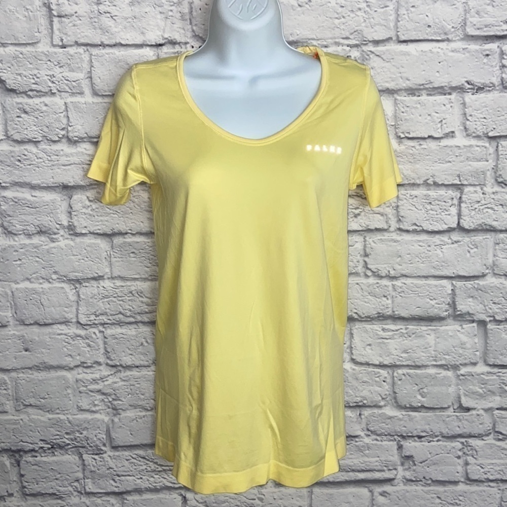 Falke Women's Small Yellow Fitness Active T-Shirt